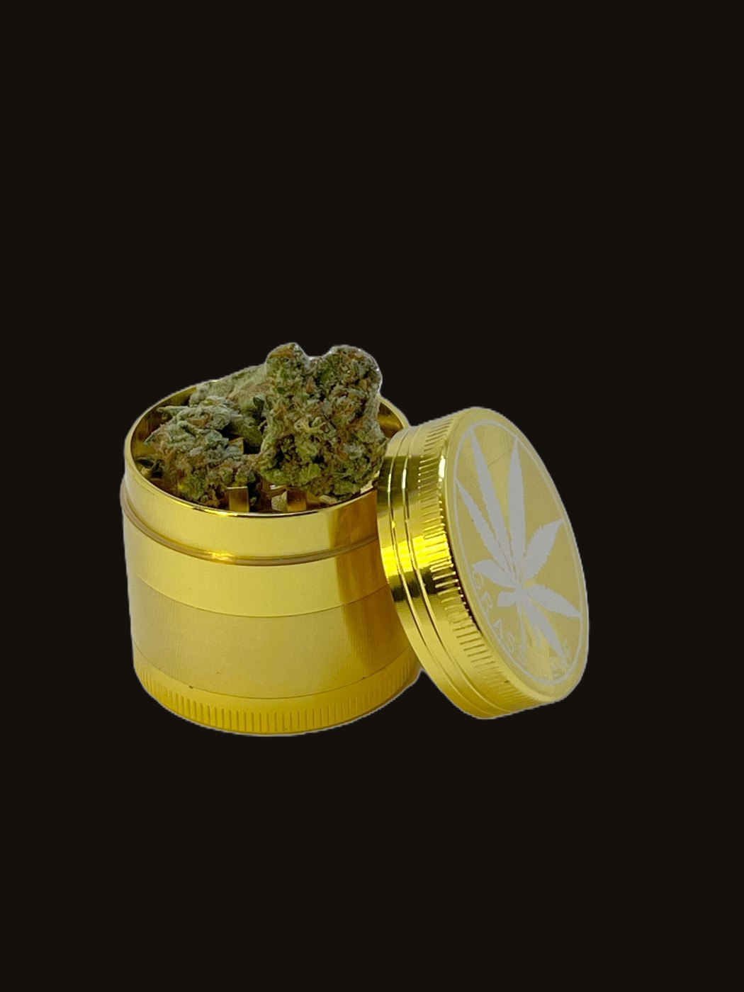 Grinder – Kräutermühle in Goldoptik